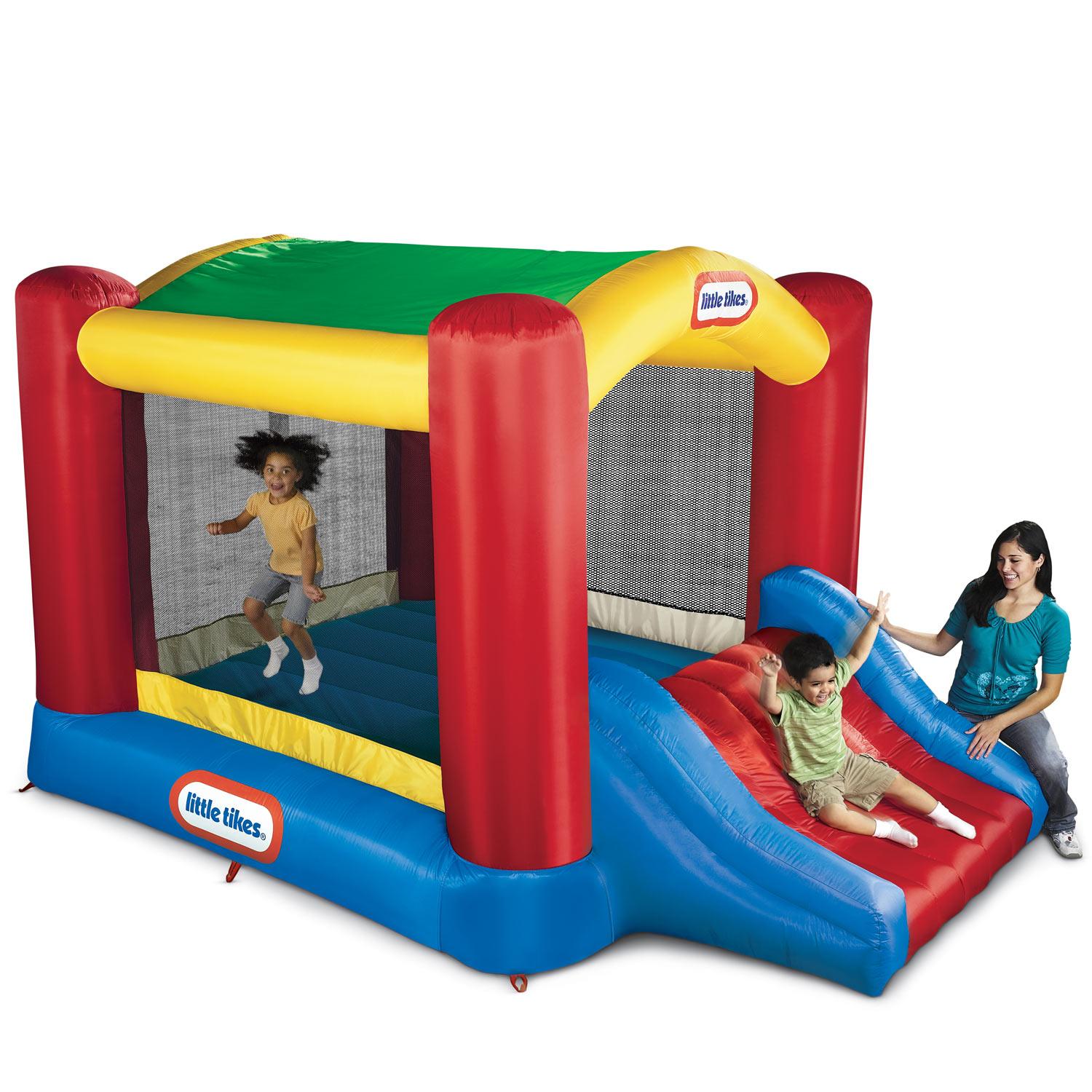Little Tikes Shady Jump 'n Slide Bouncer