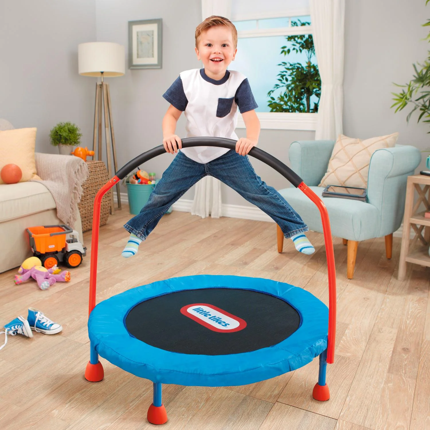 Little Tikes Easy Store 3ft Trampoline - Image 2