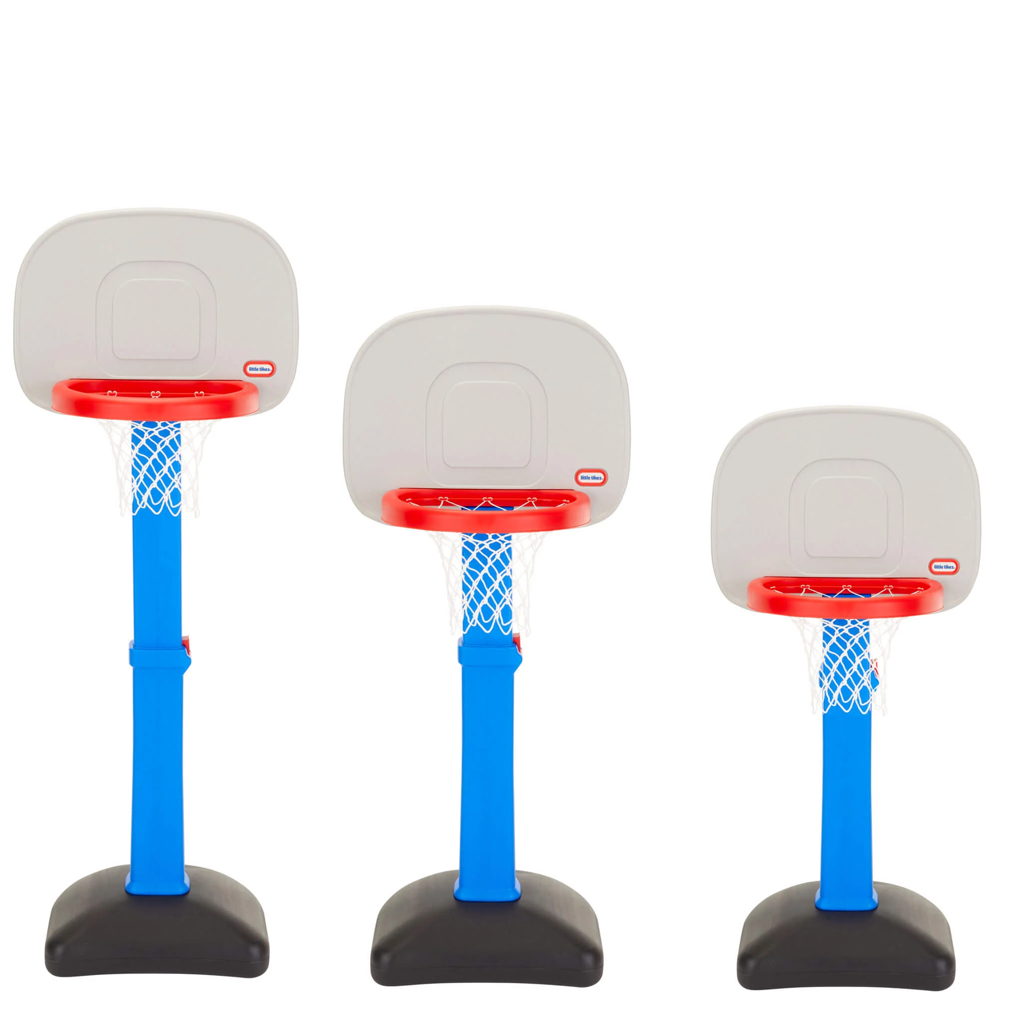 Little Tikes TotSports Easy Score Basketball Set with 3 Basketballs - Image 2