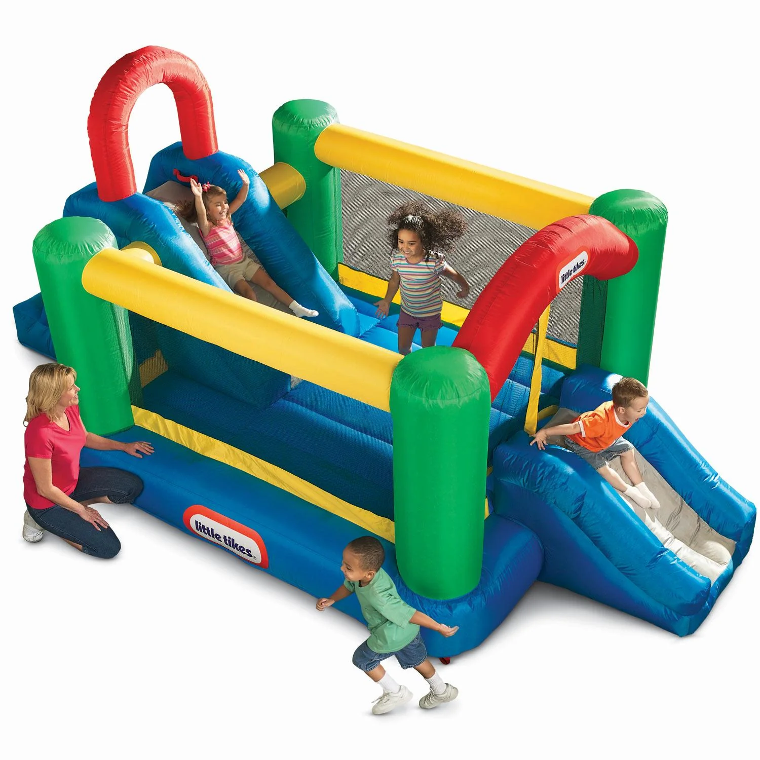 Little Tikes Jump 'n Double Slide Bouncer